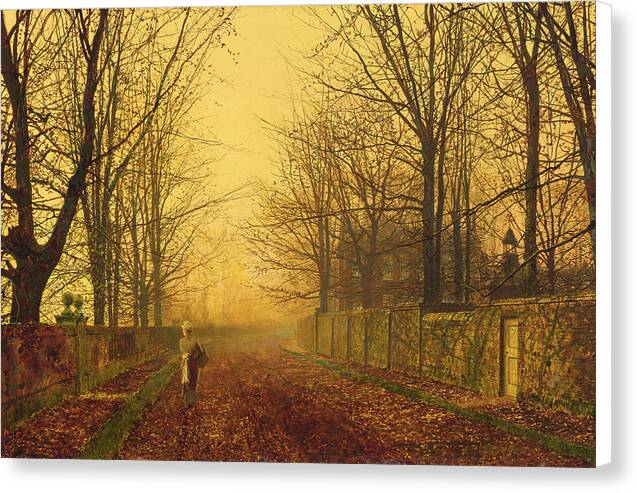A Golden Idyll - Canvas Print