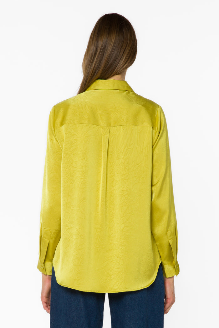 Adelynn Green Pear Shirt
