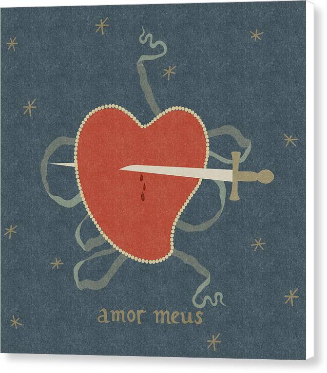 Amor Meus - Canvas Print