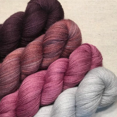 Aubergine, Santa Fe, Thulian, Silver Lining - Studio Smitten - 4-Color Kit