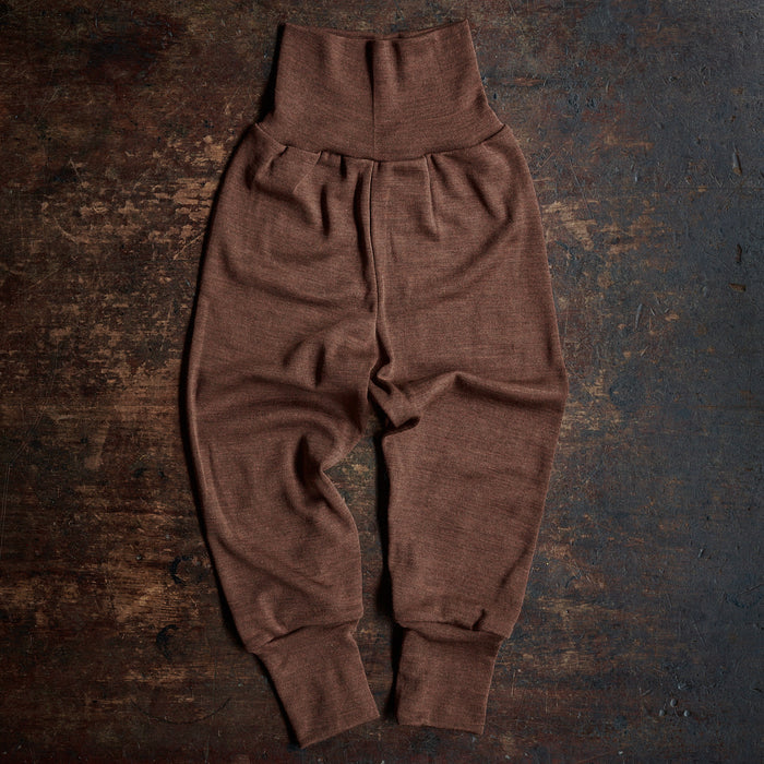 Batis Baby Pants - Merino Wool & Silk - Squirrel