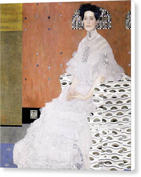 Bildnis Fritza Riedler - Canvas Print