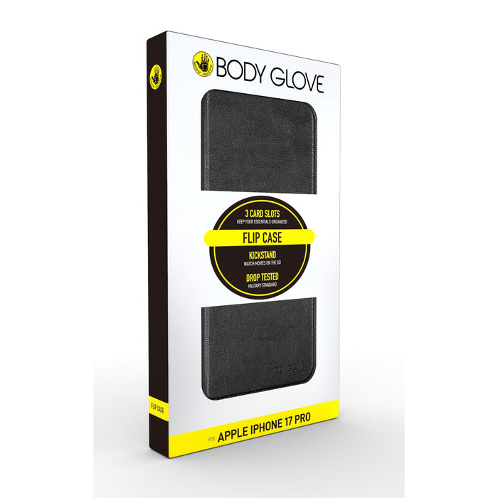 Body Glove Flip Series - Apple iPhone 17 Pro - Black (BGFLP-IPH17PR-B)