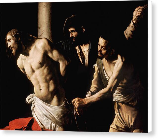 Christ at the Column - Canvas Print