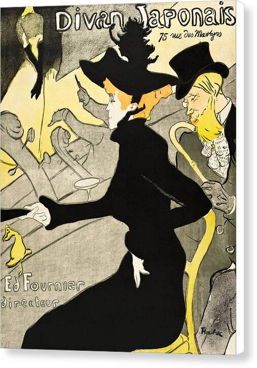 Divan Japonais - Canvas Print