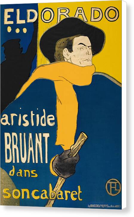 Eldorado - Aristide Bruant - Canvas Print