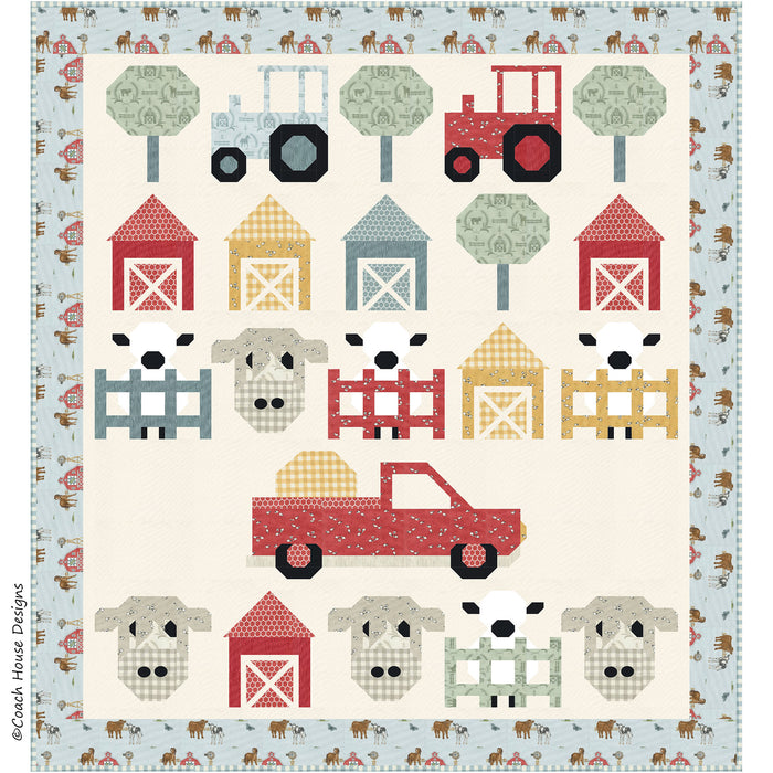 Farm Life Downloadable PDF Quilt Pattern