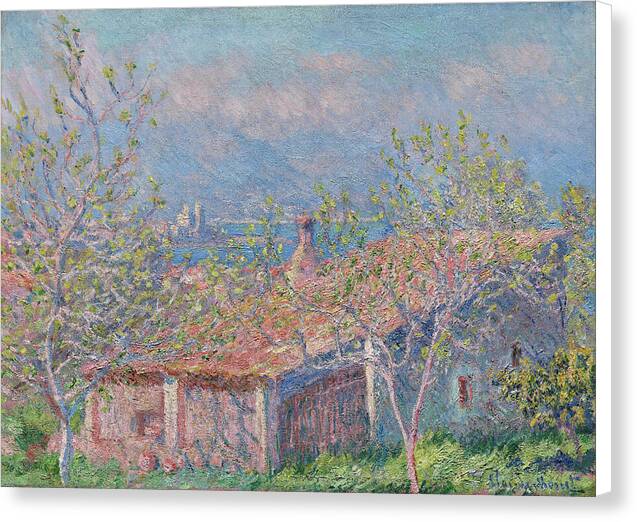 Gardener's House at Antibes - Canvas Print
