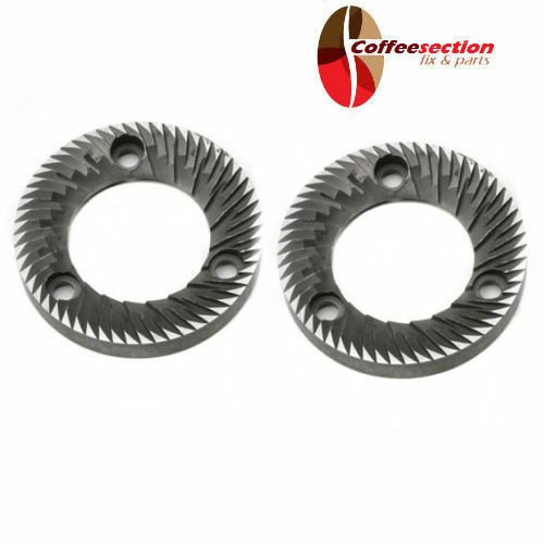Grinding Burrs - Macap Mx - mxt - mxa - mc6 - mc6t(pair) 65x38x8.5 Rh, C0004M122 - Coffeesection