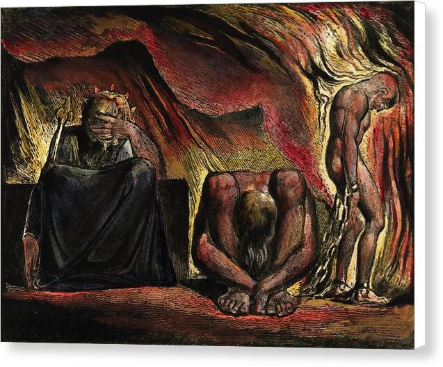 Jerusalem, Plate 51 - Canvas Print
