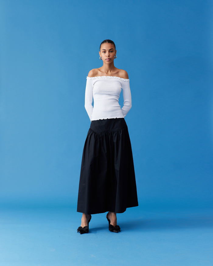 LOLLO LONG SLEEVE WHITE