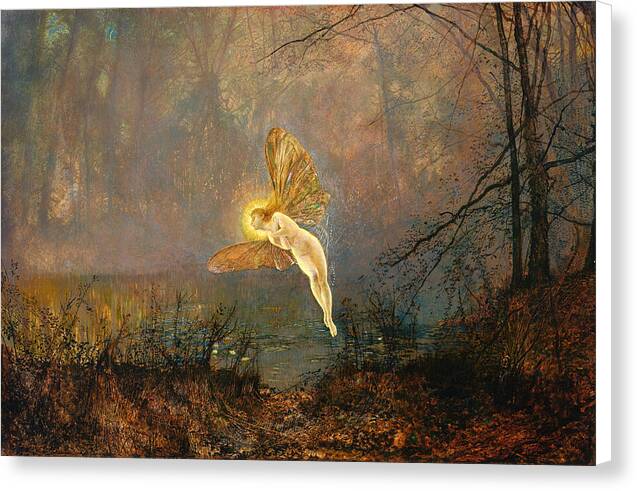 Midsummer Night or Iris - Canvas Print