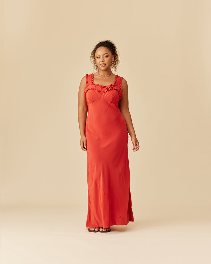 PASSIONFRUIT DRESS FIREWHIRL