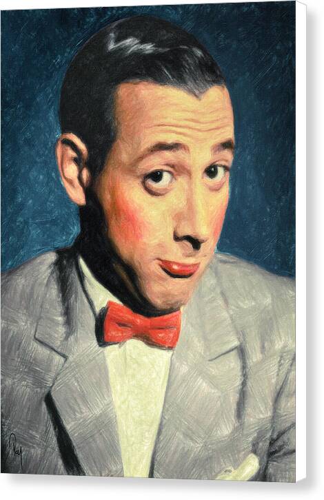 Pee-wee Herman - Canvas Print