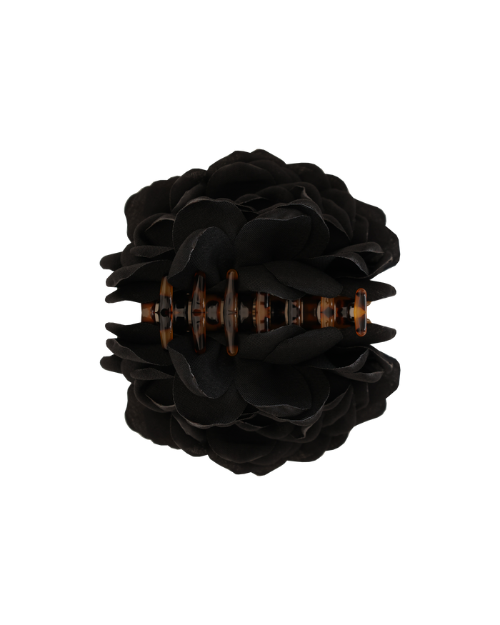 ROSE HAIR CLAW BLACK