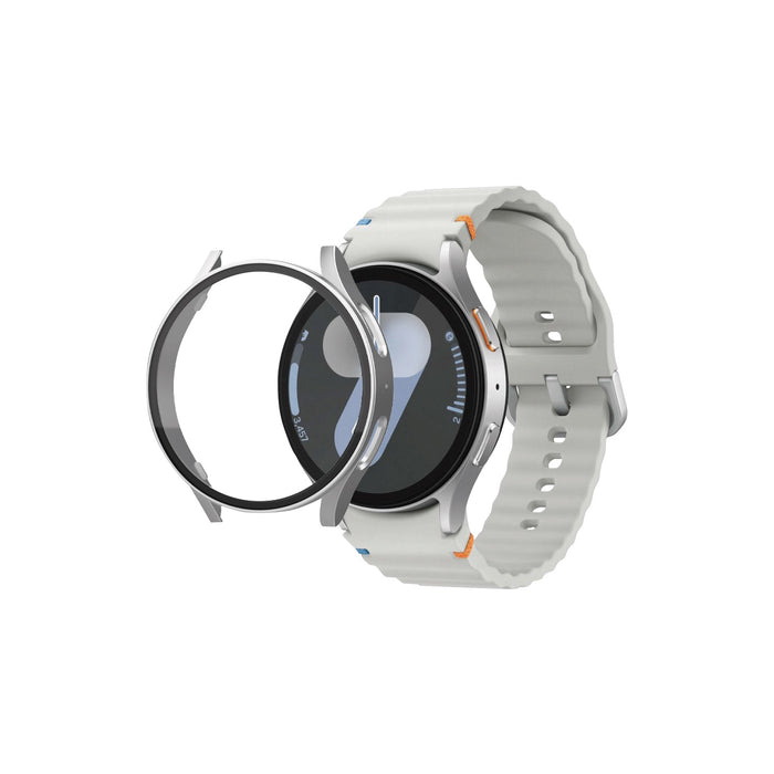 Samsung Case With Screenguard - Samsung Galaxy Watch7 44mm - Silver (SAM-GP-FPL305R)