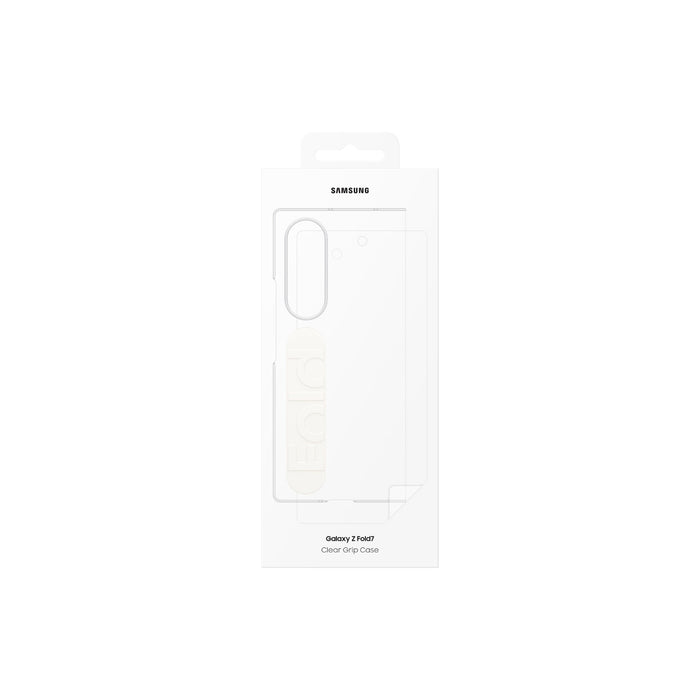 Samsung Clear Grip Case - Samsung Galaxy Z Fold7 - Clear (SAM-EF-QF966CT)