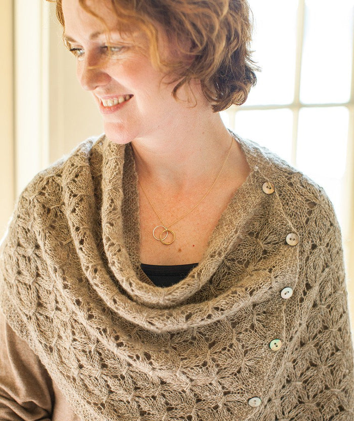 Smocked Lace Wrap - Churchmouse - Patterns