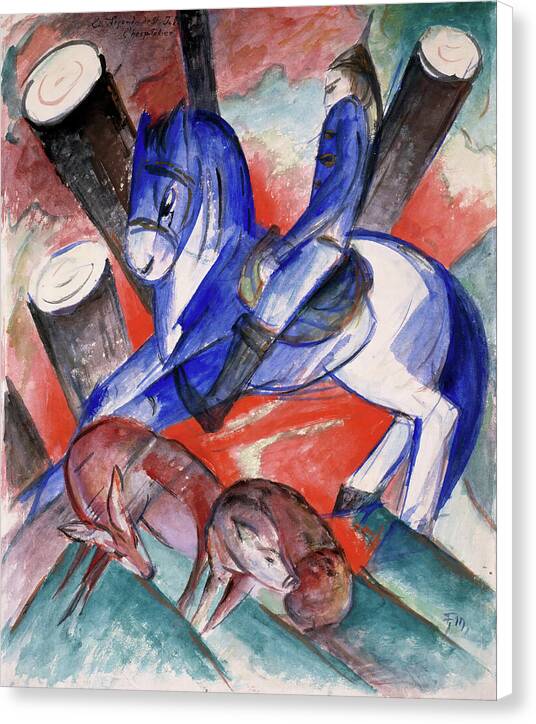 St. Julian the Hospitaler - Canvas Print