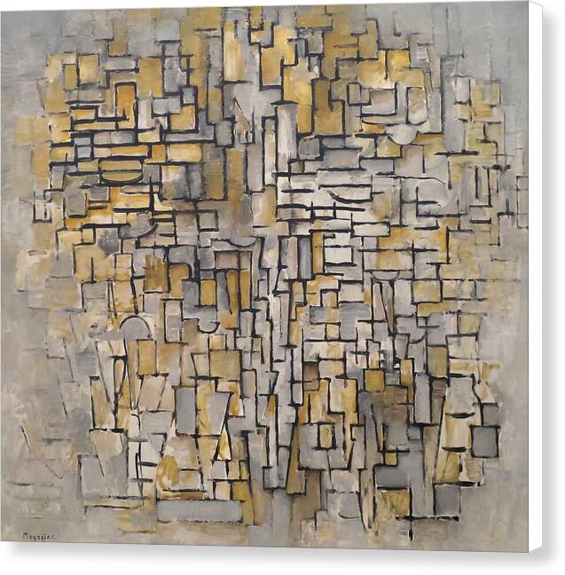 Tableau No. 2 Composition No. VII - Canvas Print
