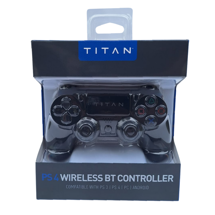 Titan Wireless BT Gaming Controller -Console Black
