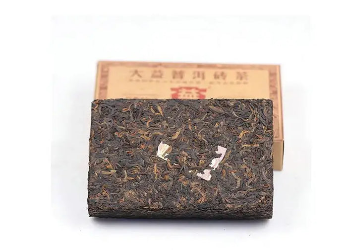 2011 DaYi "7562" Brick 250g Puerh Shou Cha Ripe Tea - King Tea Mall