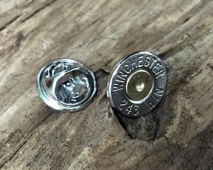 243 Bullet Tie Tac Hat Pin, Bullet Tie Tack