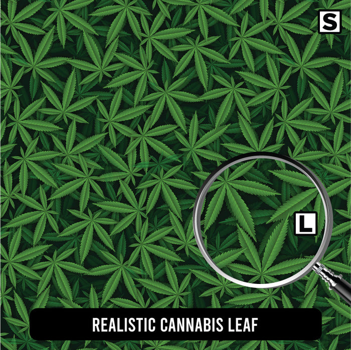 Realistic Cannabis Leaf