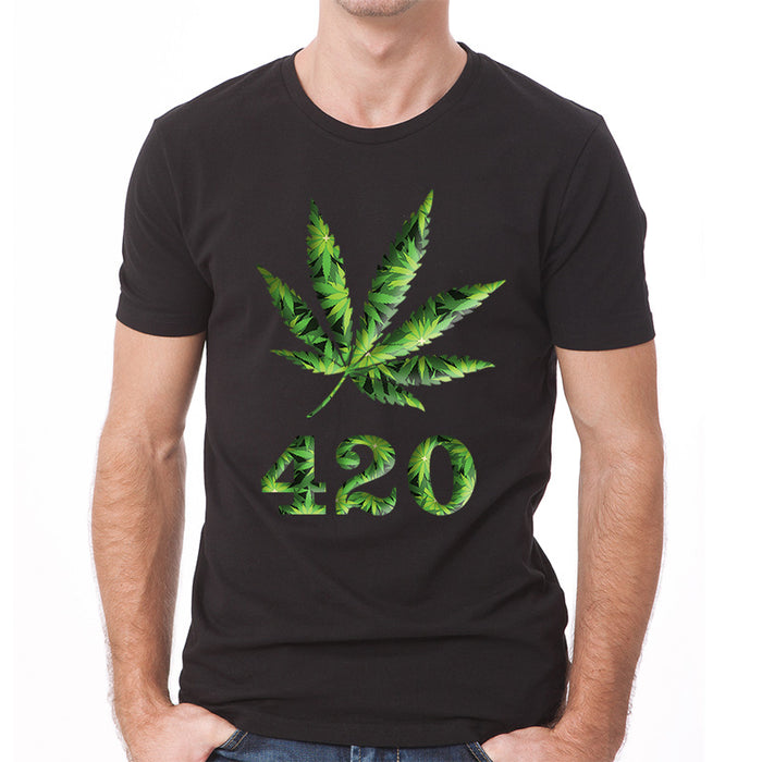 cannabis Puff Patterned HTV