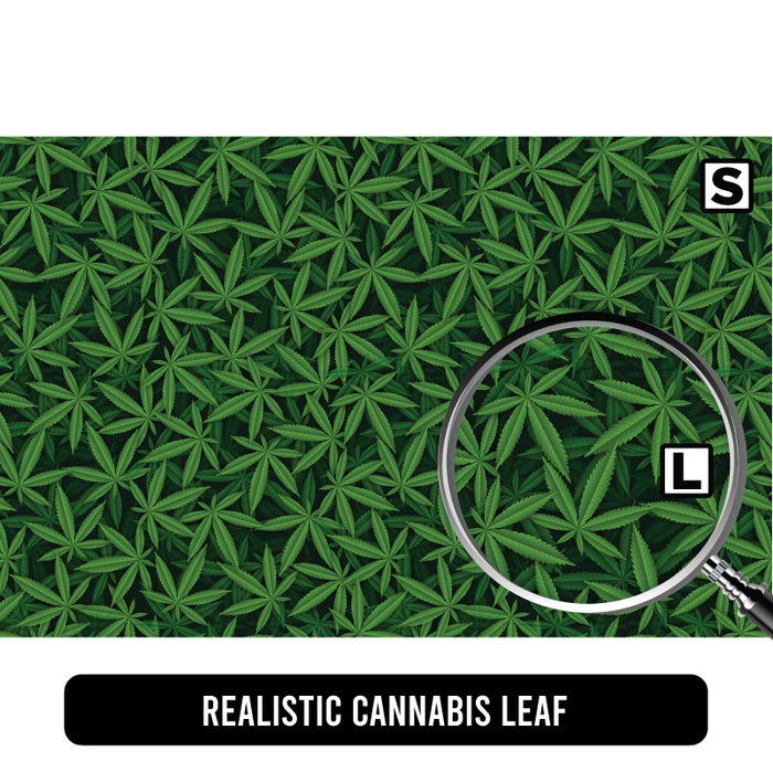 Realistic Cannabis Leaf
