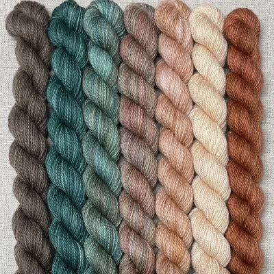 7/1 Verdigris - Mini Skein Kits