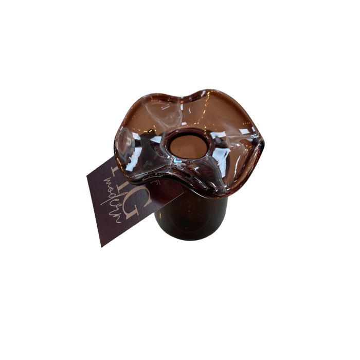 Ruffled Bud Vase - Small