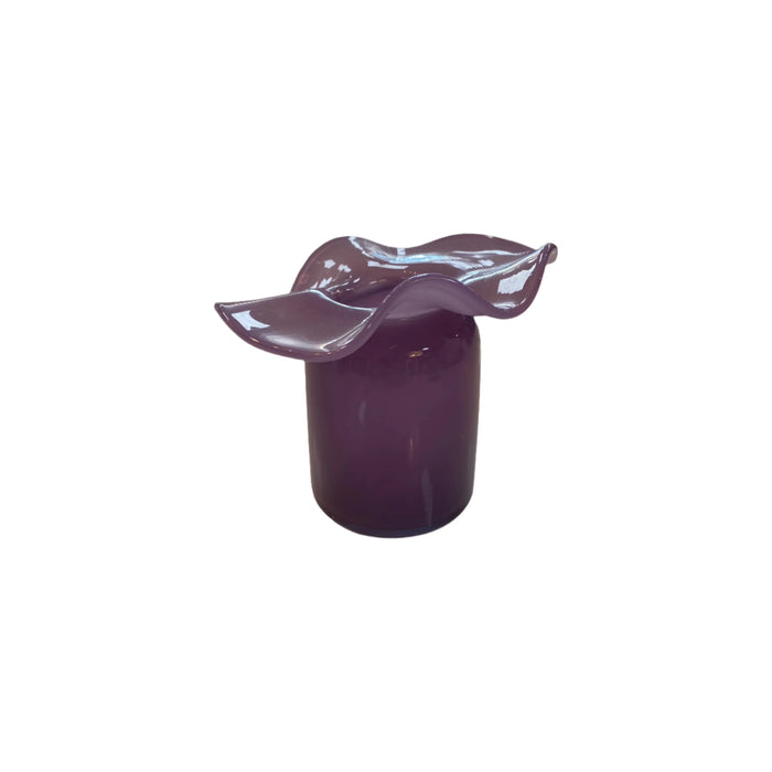 Ruffled Bud Vase - Small