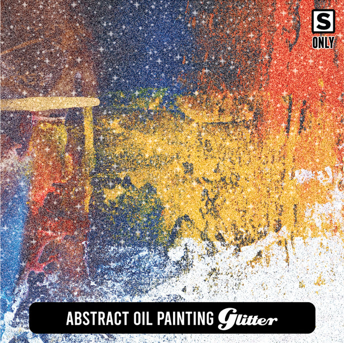 Abstract & Paintings Glitter Patterned HTV (12" x 12")