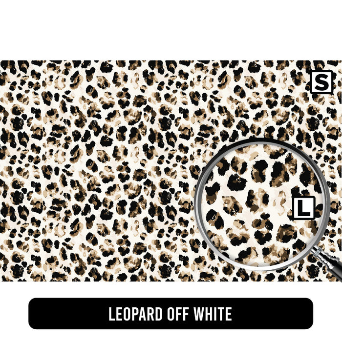 Leopard Off White