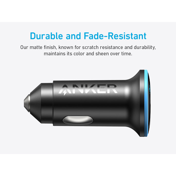 Anker 323 Car Charger 52.5W - Black (A2735H11)