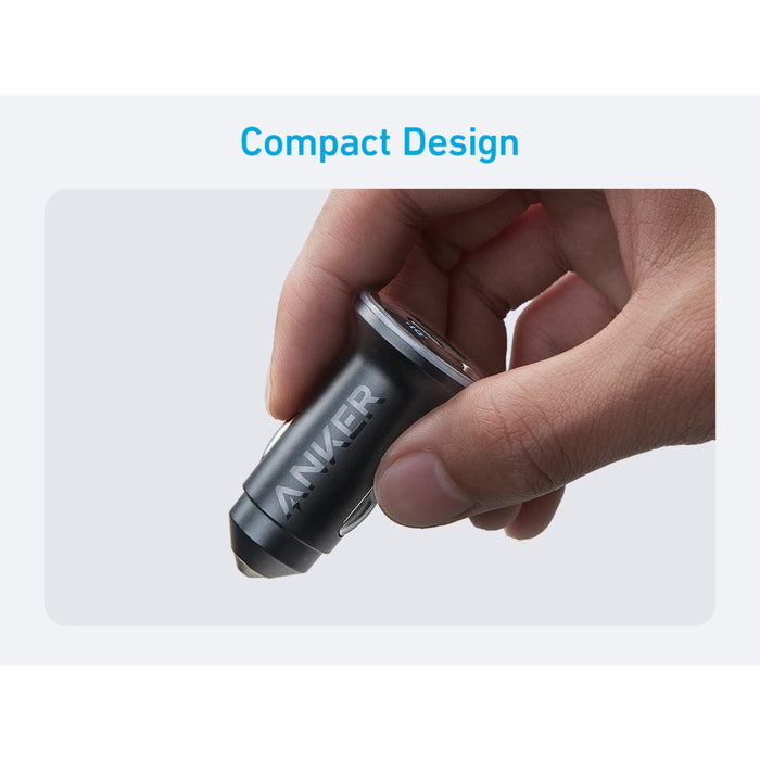 Anker 323 Car Charger 52.5W - Black (A2735H11)