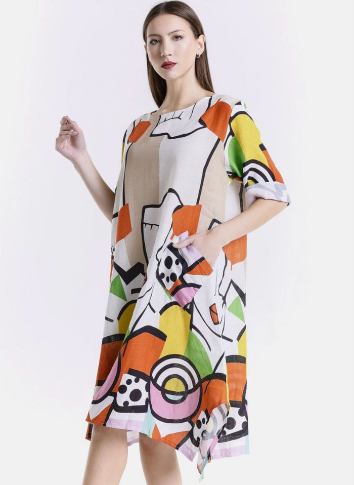Faces Coral / One Size