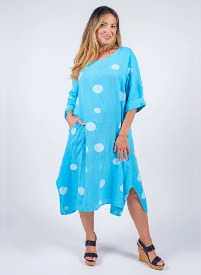 Spotted Turquoise / One Size