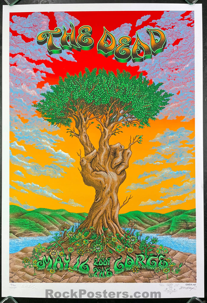 AUCTION - Emek - The Dead - Gorge '09 - Sunset Variant Edition of 30 - Near Mint