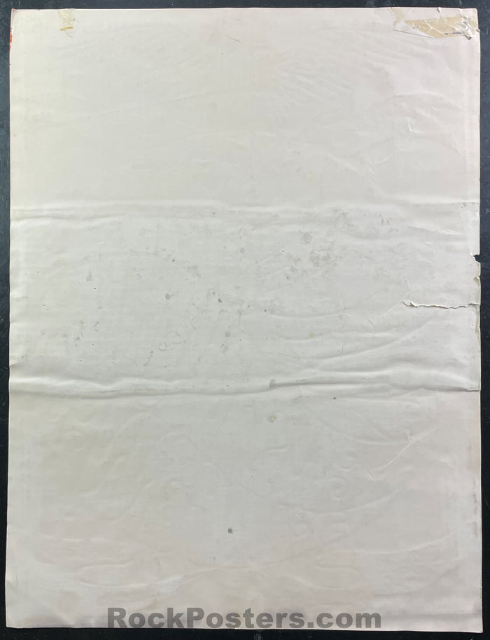 AUCTION - Strawberry Jam - 1967 Silkscreen Poster - The Ark - Sausalito - Very Good - SF Rock Posters & Collectibles
