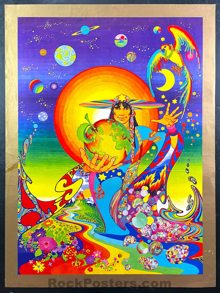 AUCTION - The Beatles - "The Fool" Apple Records - 1967 Poster - Very Good