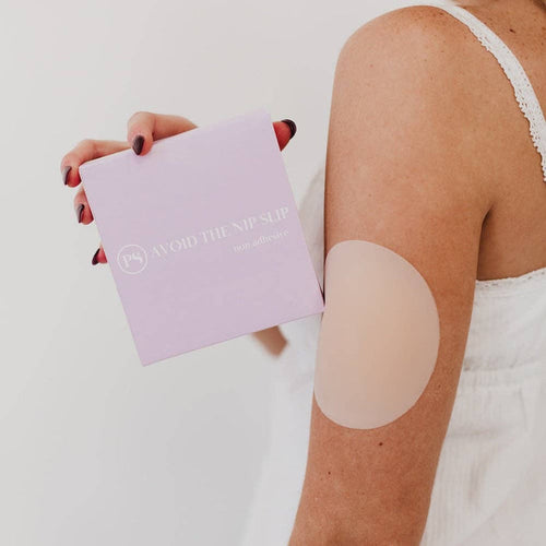 "Avoid The Slip" Non-Adhesive Silicone Nipple Covers for Sensitive Skin