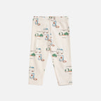 Baby Cotton Everyday Ghosts Leggings - Off White