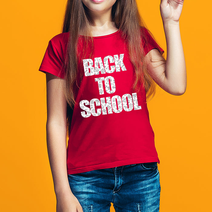 Back to School HTV pattern