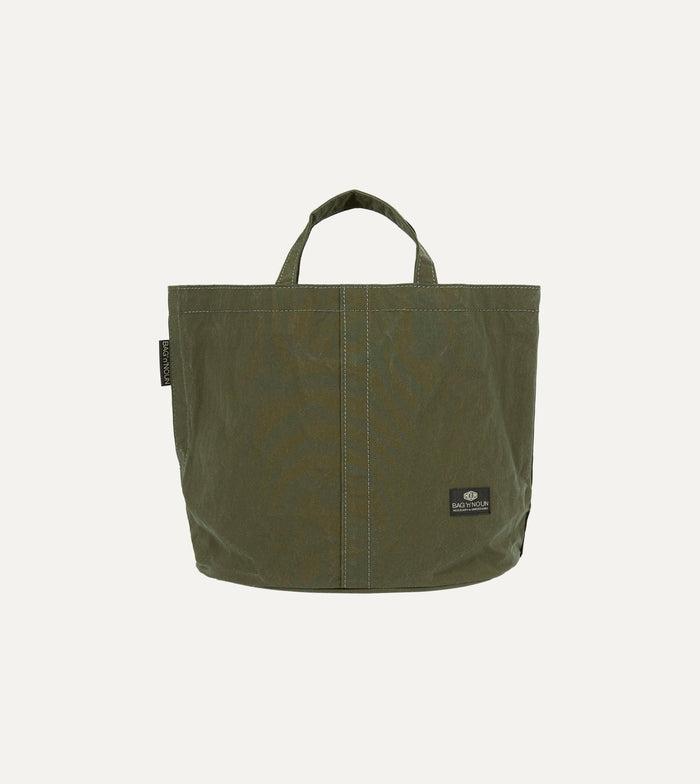Bag’n’Noun Olive Nylon Market Tote Bag