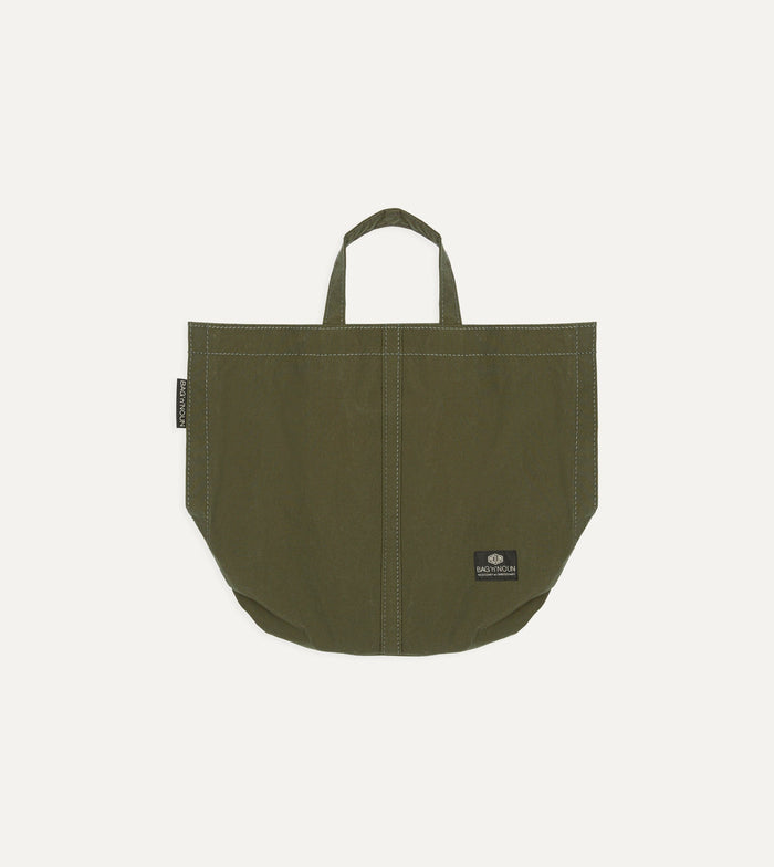 Bag’n’Noun Olive Nylon Market Tote Bag