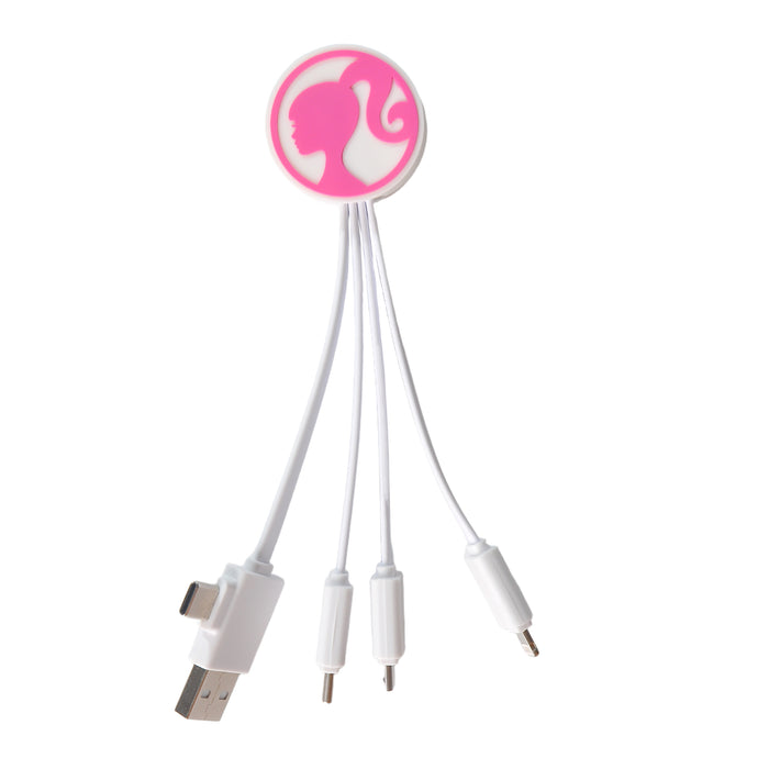 Barbie 5-In1 Cable - White (5IN1-B-WHT)