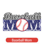 Baseball Theme PAC Glitter HTV (8")