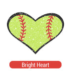 Baseball Theme PAC Glitter HTV (8")